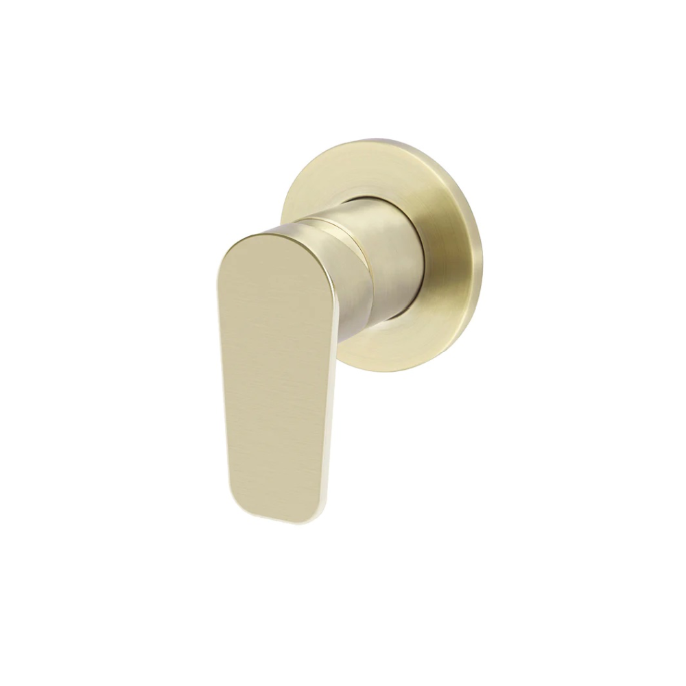 Meir Round Paddle Wall Mixer | Tiger Bronze