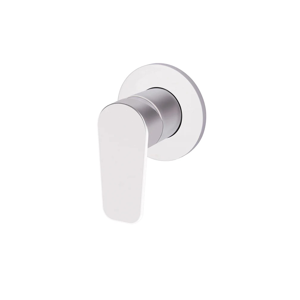 Meir Round Paddle Wall Mixer | Chrome