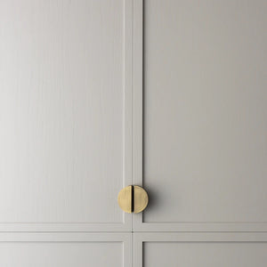 Lo&Co Luna Pull Handle | Aged Brass