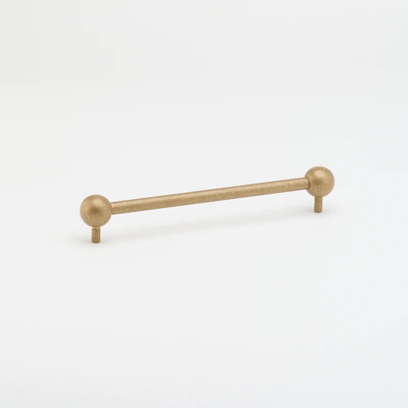 Lo&Co Sphere Pull | Tumbled Brass