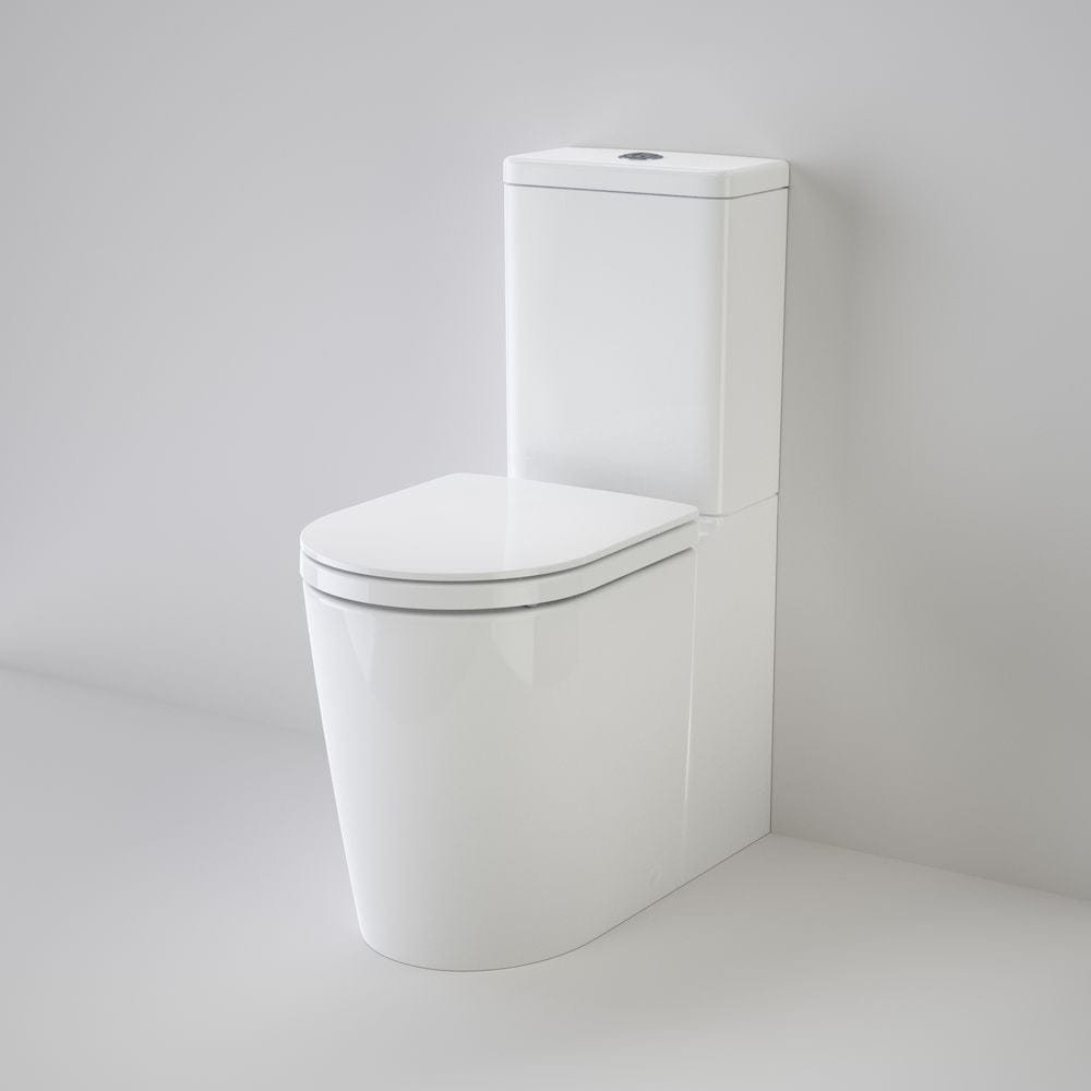 Caroma Toilet Caroma Liano Cleanflush Easy Height Wall Faced Toilet Suite