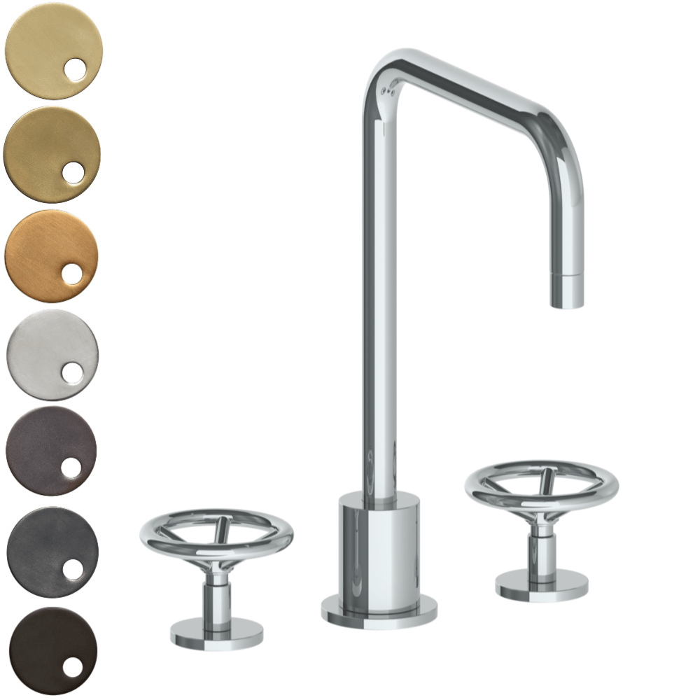 The Watermark Collection Kitchen Taps Polished Chrome The Watermark Collection Brooklyn 3 Hole Kitchen Set