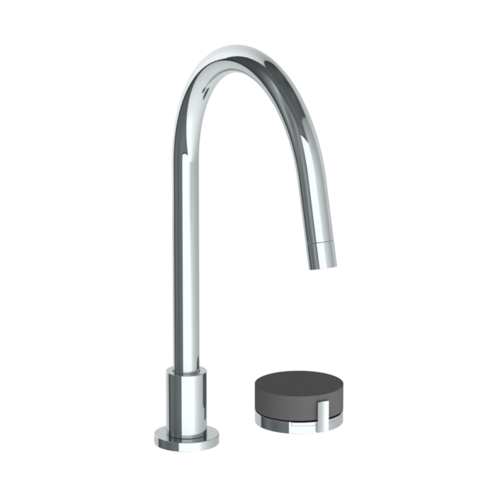 The Watermark Collection Kitchen Tap The Watermark Collection Elements 2 Hole Kitchen Set | Scallop Insert
