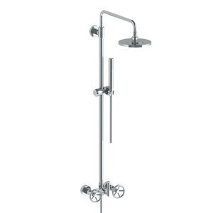 The Watermark Collection Showers Polished Chrome The Watermark Collection Brooklyn Exposed Deluge Shower & Hand Shower Set