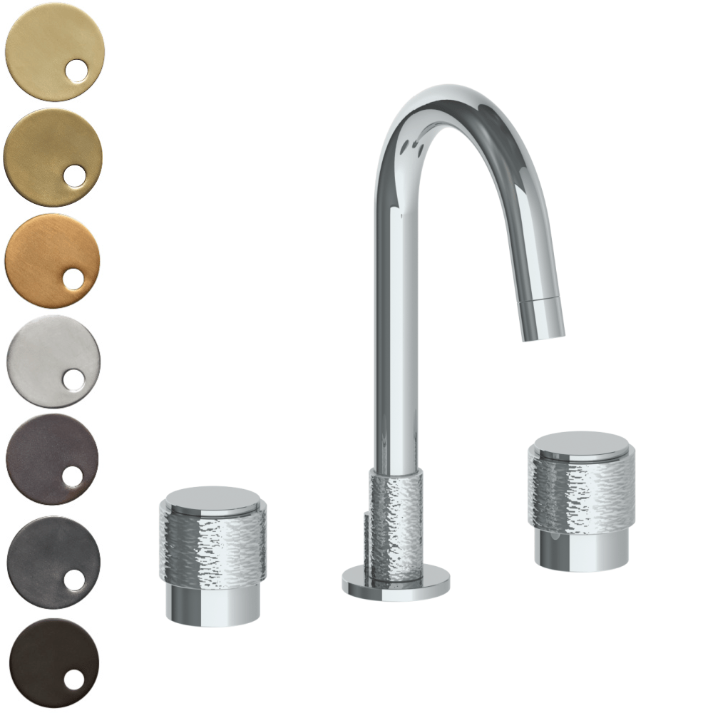 The Watermark Collection Basin Taps Polished Chrome The Watermark Collection Sense 3 Hole Basin Set | Dial Handle