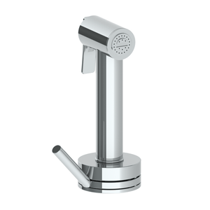 The Watermark Collection Kitchen Taps Polished Chrome The Watermark Collection Zen Independent Pull Out Rinse Spray with Integrated Mixer