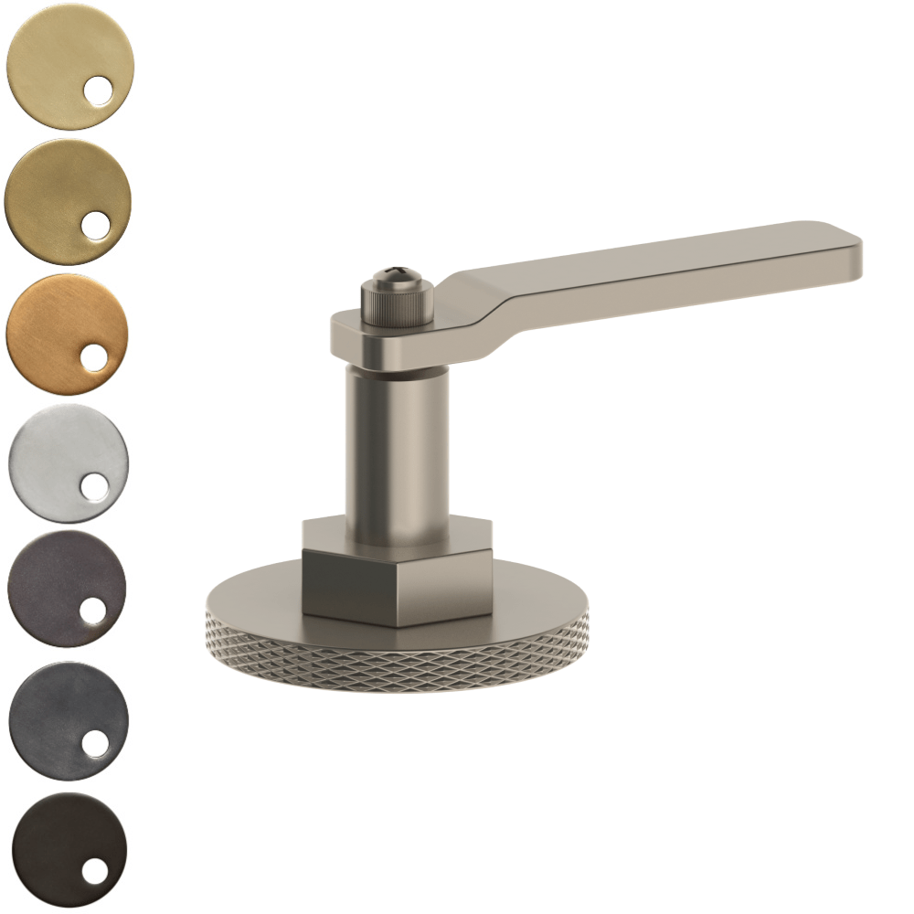 The Watermark Collection Mixer Polished Chrome The Watermark Collection Elan Vital Hob Mounted Mixer Anti-Clockwise Opening