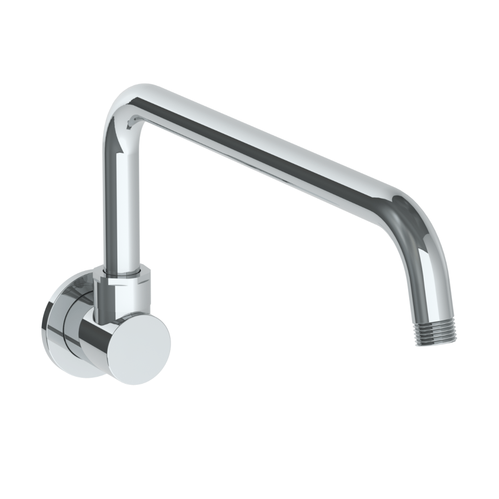 The Watermark Collection Showers Polished Chrome The Watermark Collection Brooklyn Wall Mounted Industrial Pivoting Shower Arm 355mm