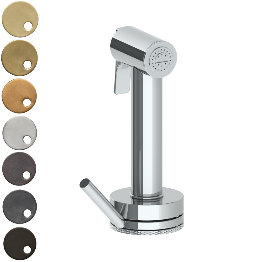 The Watermark Collection Kitchen Taps Polished Chrome The Watermark Collection Urbane Independent Pull Out Rinse Spray with Integrated Mixer