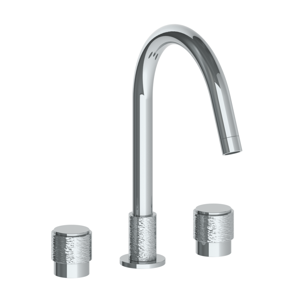 The Watermark Collection Bath Taps Polished Chrome The Watermark Collection Sense 3 Hole Bath Set | Dial Handle