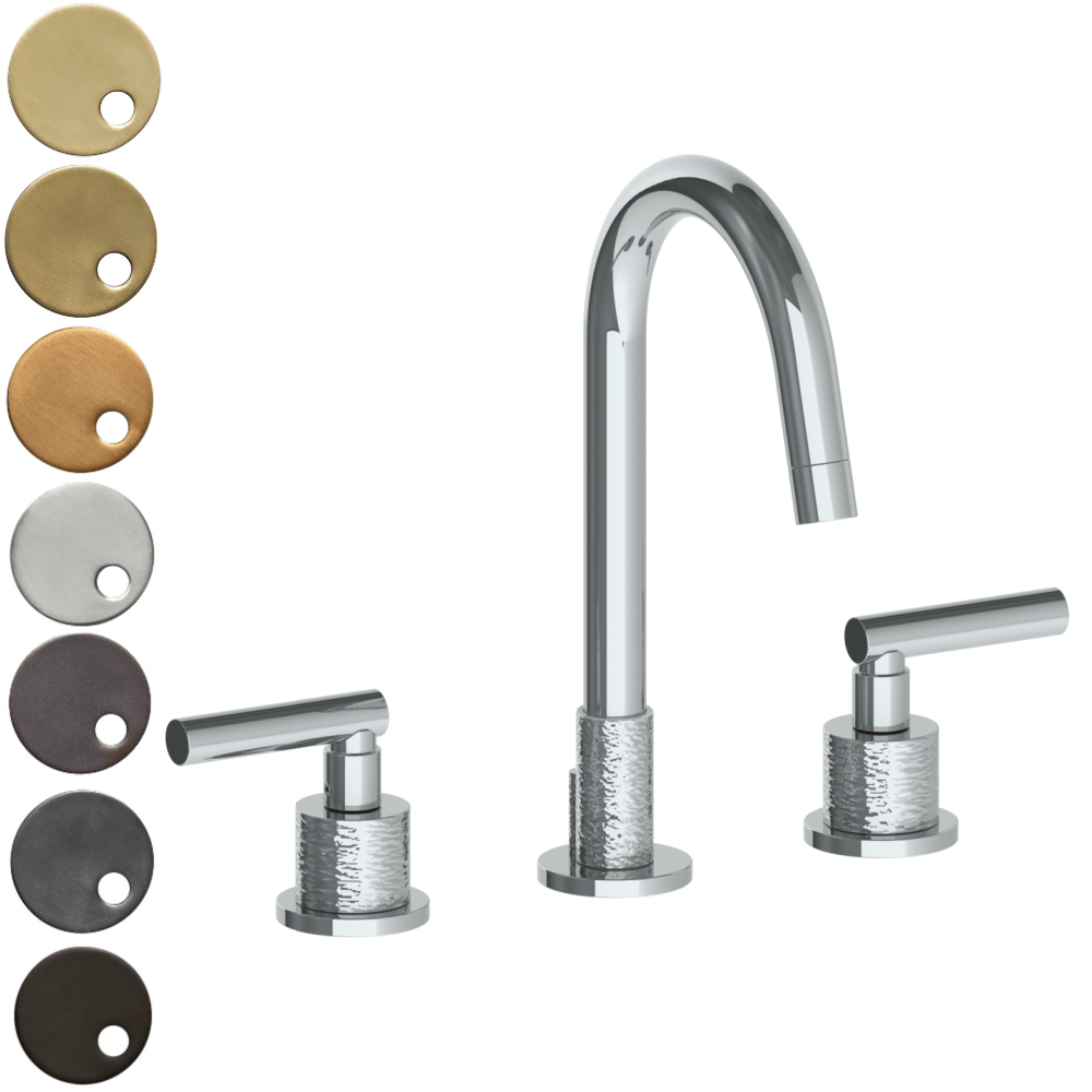 The Watermark Collection Basin Taps Polished Chrome The Watermark Collection Sense 3 Hole Basin Set | Lever Handle