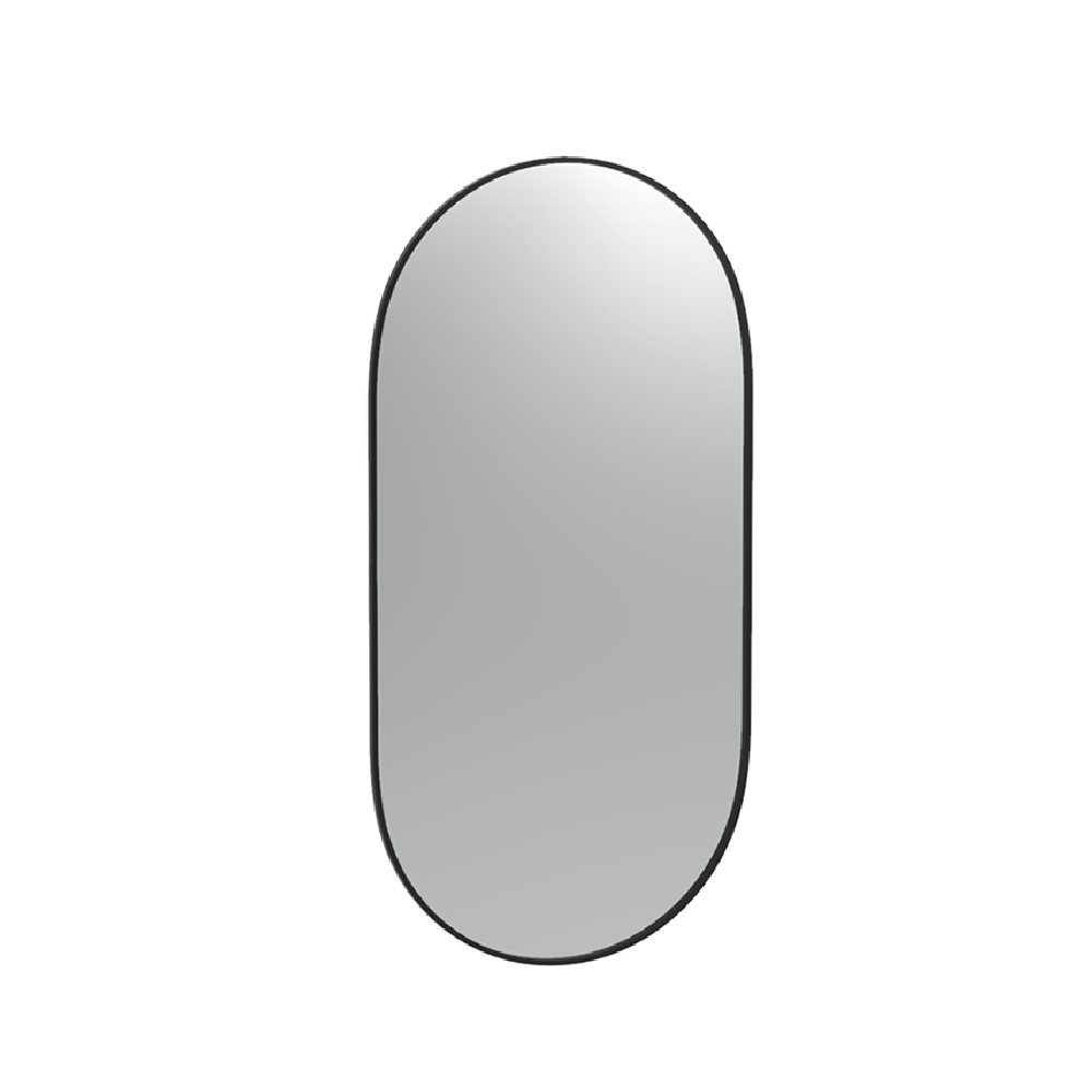 Progetto Mirrors Frame 450 Pill Mirror | Black
