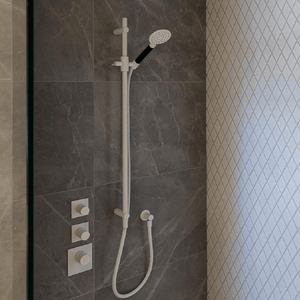 Plumbline Diverter Buddy Thermostatic Shower Mixer with 2 Stop Valves