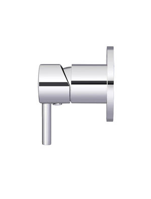 Meir Wall Mixers Meir Round Wall Mixer with Short Pin Lever | Chrome