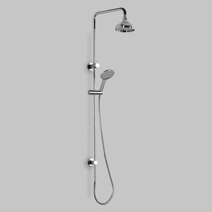 Astra Walker Showers Astra Walker Signature Exposed Shower Set with Diverter, 150mm Rose & Multi-Function Hand Shower