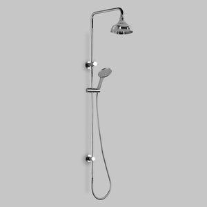 Astra Walker Showers Astra Walker Signature Exposed Shower Set with Diverter, 200mm Rose & Multi-Function Hand Shower