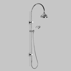 Astra Walker Showers Astra Walker Signature Exposed Shower Set with Diverter, 200mm Rose & Single Function Hand Shower