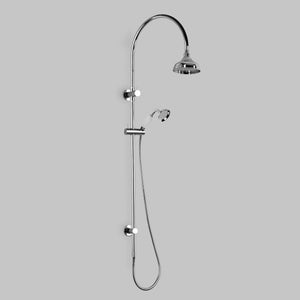 Astra Walker Showers Astra Walker Signature Exposed Shower Set with Diverter, 150mm Rose & Single Function Hand Shower