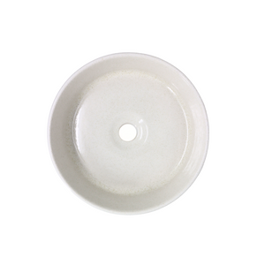 Robert Gordon Kiln 360 Round Vessel Basin | Vanilla Bean