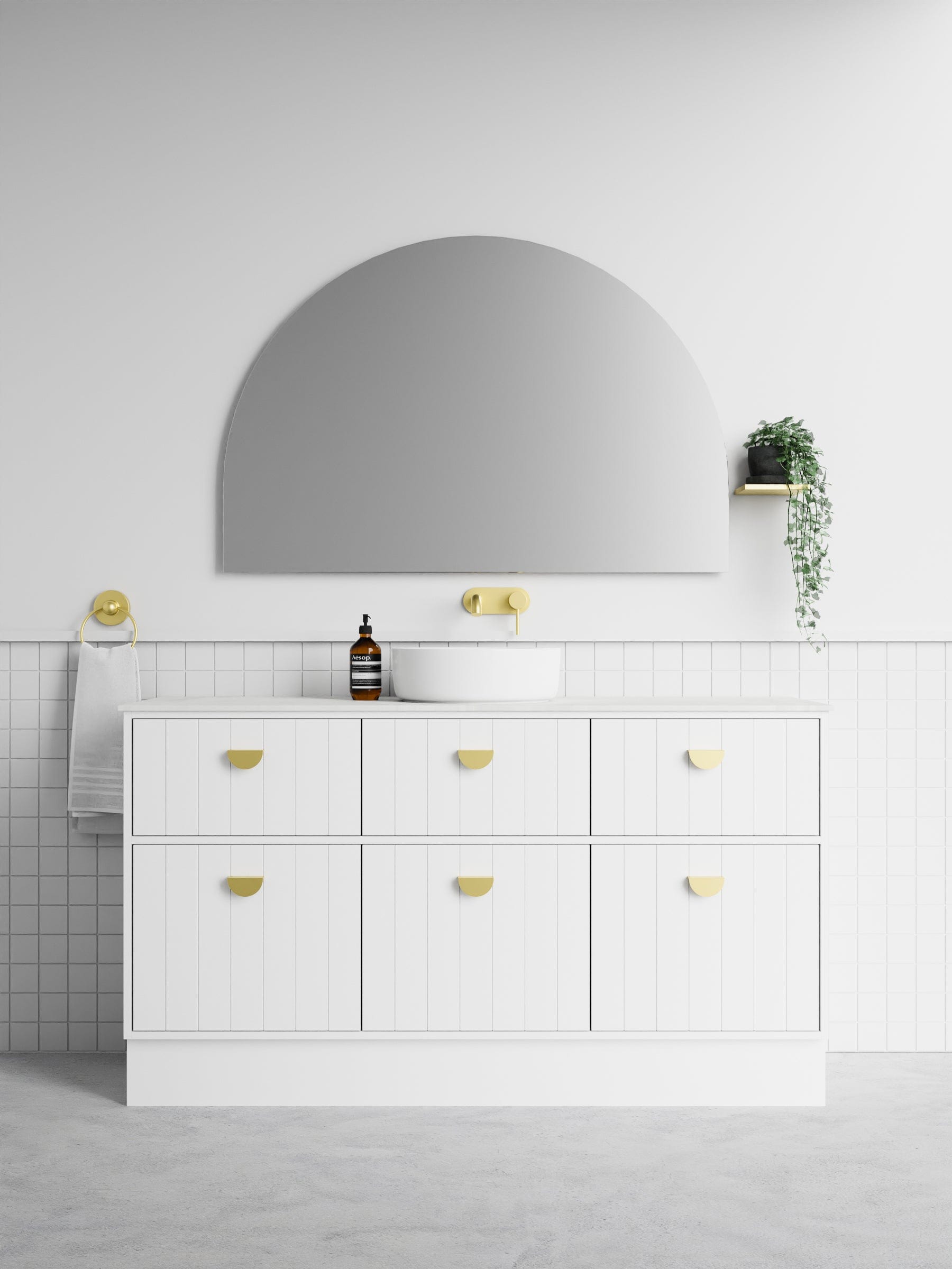 Marquis Vanity Marquis Anna Vanity | Timber, Dekton, Symphony or Caesarstone Top