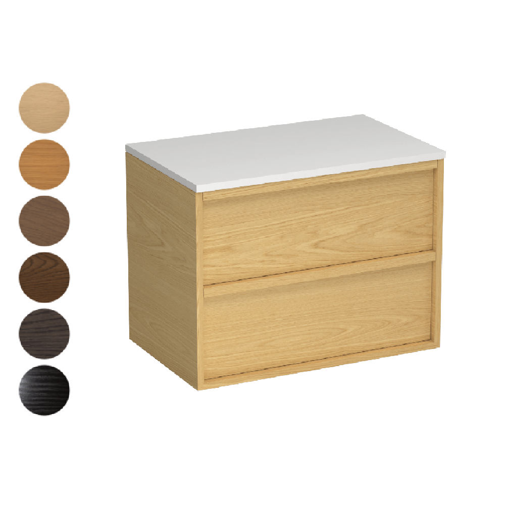 Alma Opaco 750 2 Drawer Vanity