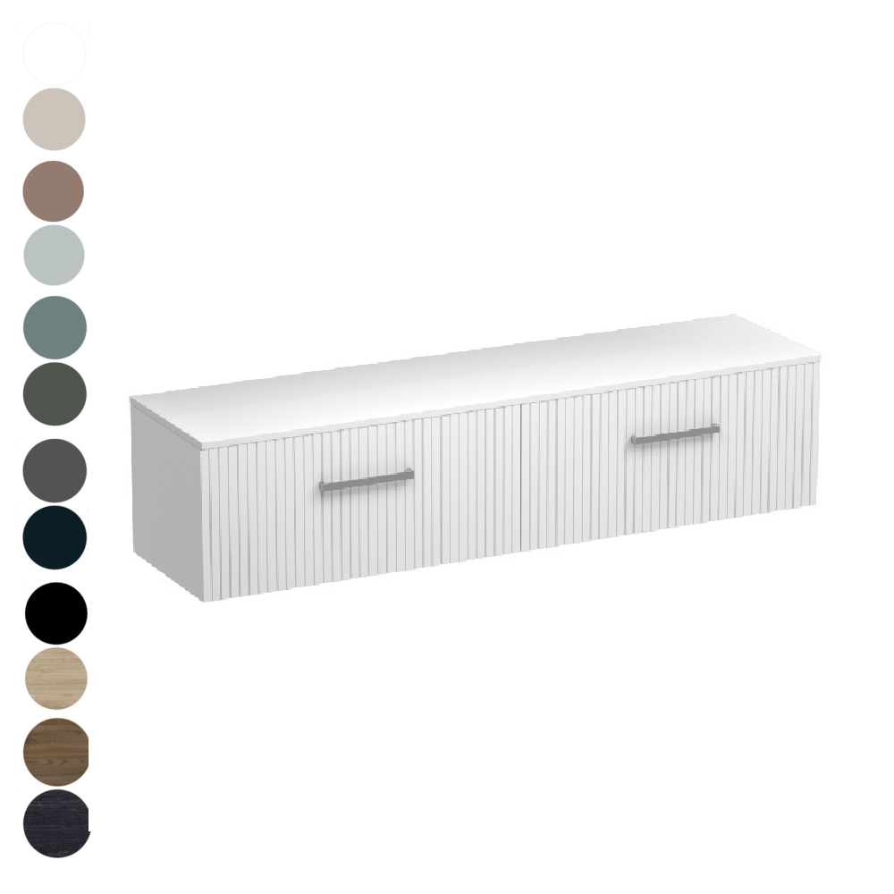 Lima Opaco 1800 2 Drawer Vanity