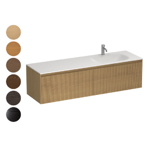Strata Spio 1500 2 Drawer Vanity Right Basin