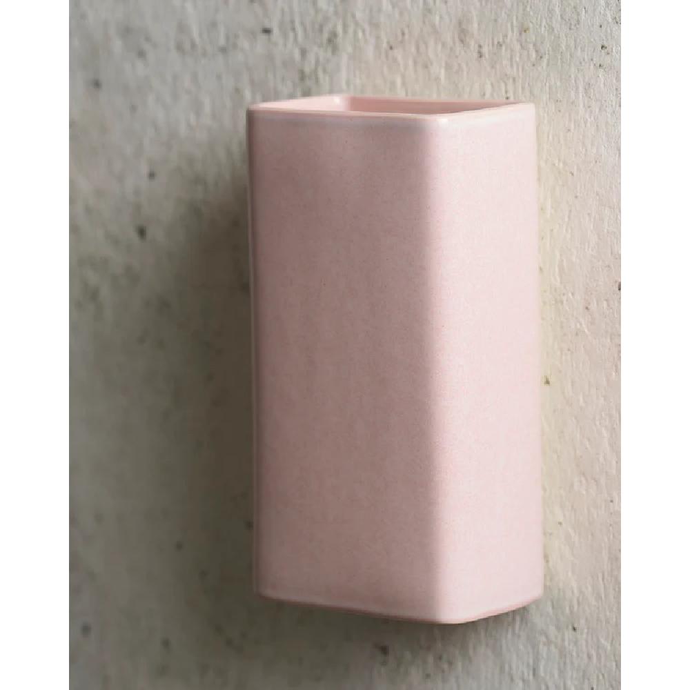 Robert Gordon Square Box Wall Light  | Rose Quartz