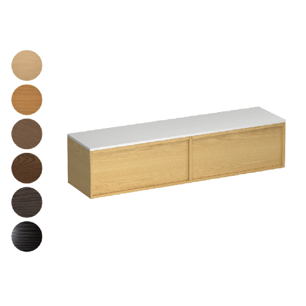 Alma Opaco 1800 2 Drawer Vanity