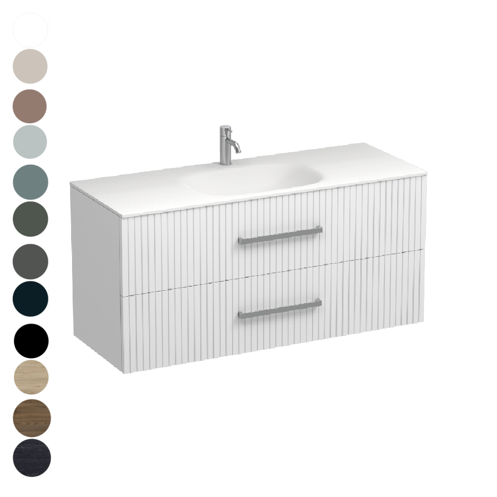 Lima Spio 1200 2 Drawer Vanity