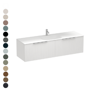 Ava Spio 1500 2 Drawer Vanity Centre Basin