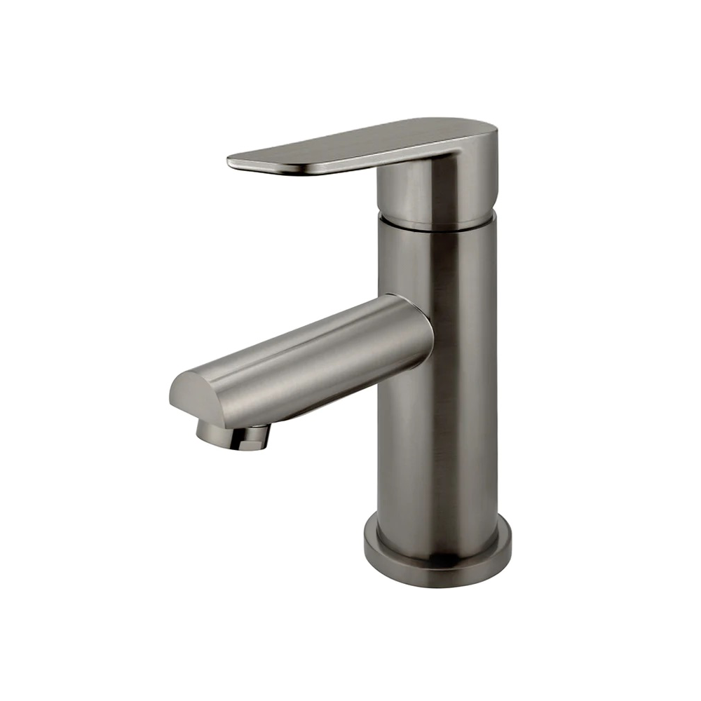 Meir Round Paddle Basin Mixer | Shadow
