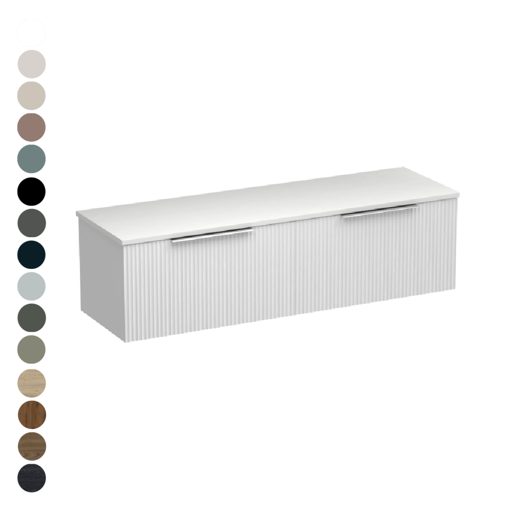 Forma Opaco 1500 2 Drawer Vanity