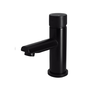 Meir Round Pinless Basin Mixer | Matte Black