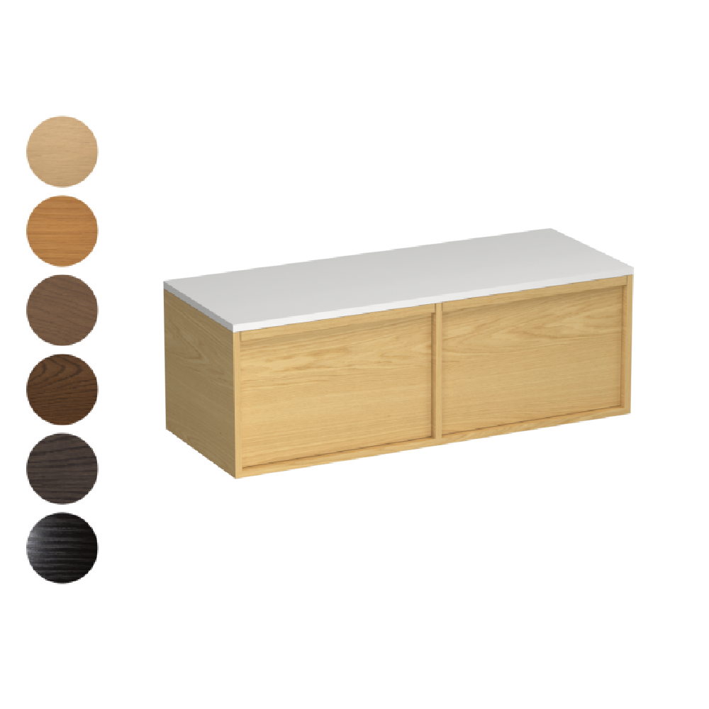Alma Opaco 1200 2 Drawer Vanity