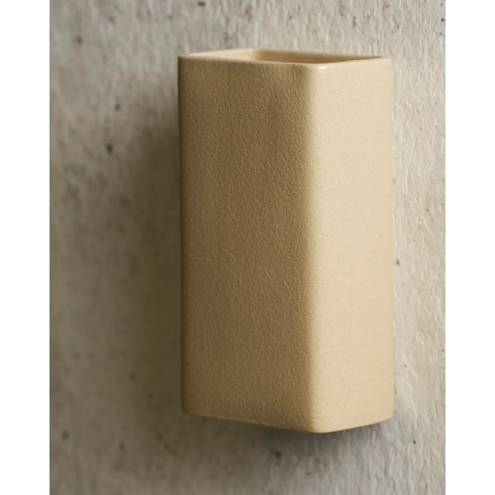 Robert Gordon Square Box Wall Light  | Sand