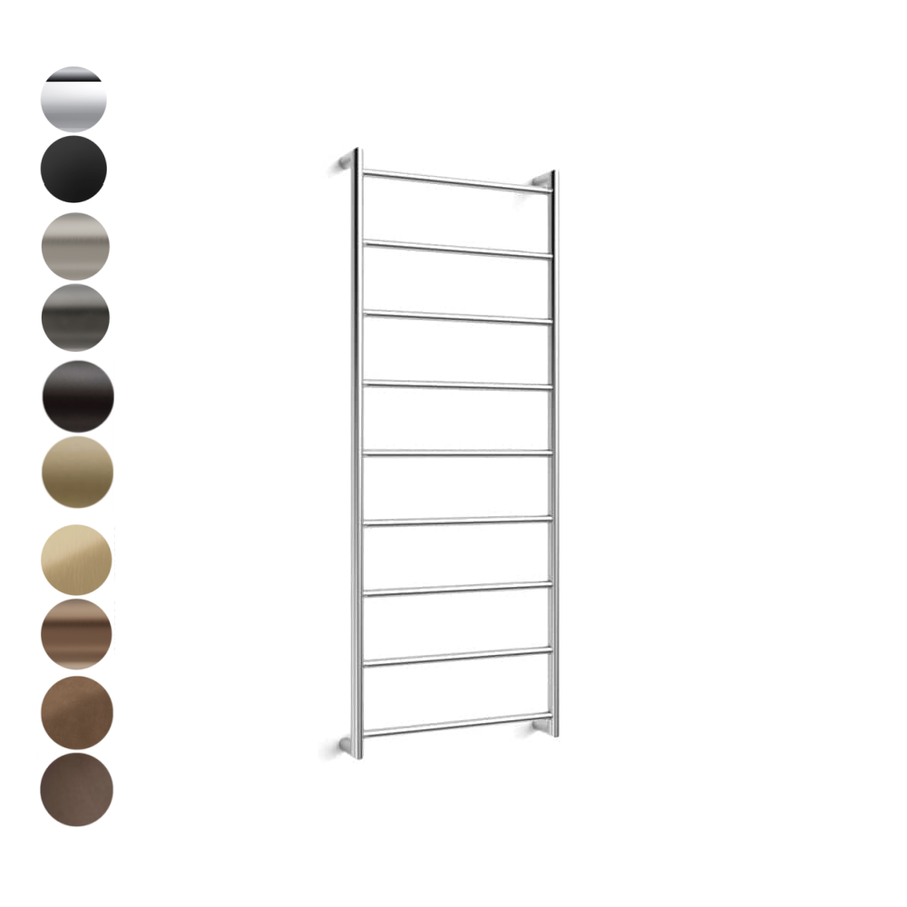 Buddy Abask 9 Bar Heated Towel Ladder Low Voltage | 1300 x 480mm