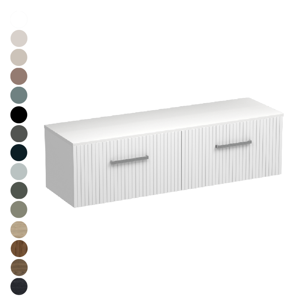 Lima Opaco 1200 2 Drawer Vanity