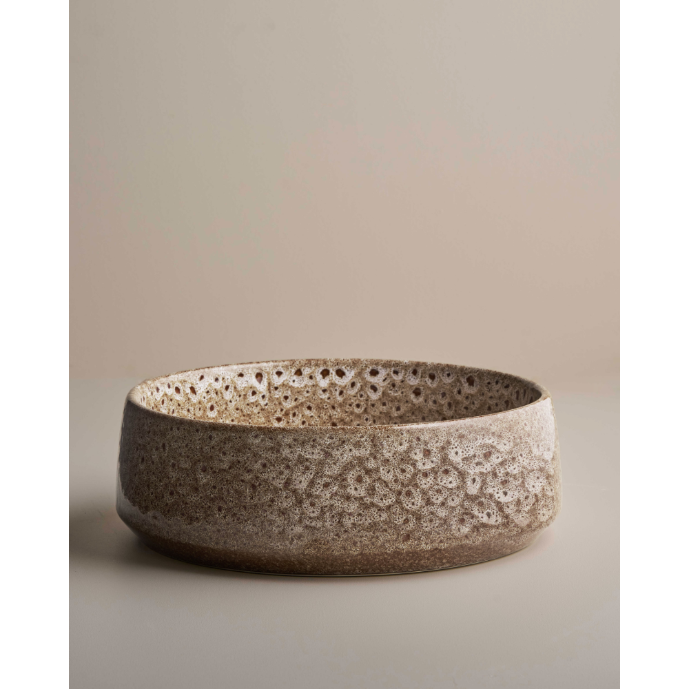 Robert Gordon Basins Robert Gordon Kiln 360 Round Vessel Basin | White Ochre