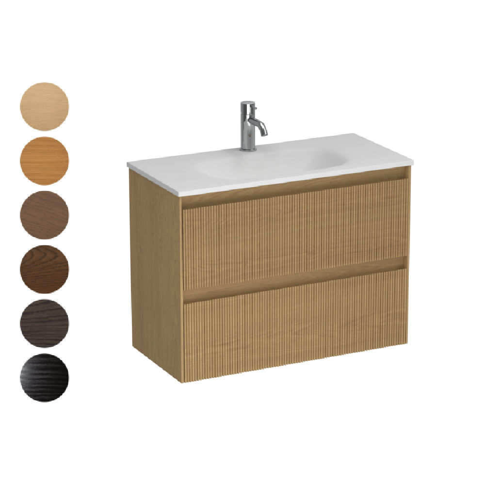 Strata Spio Slim 750 2 Drawer Vanity