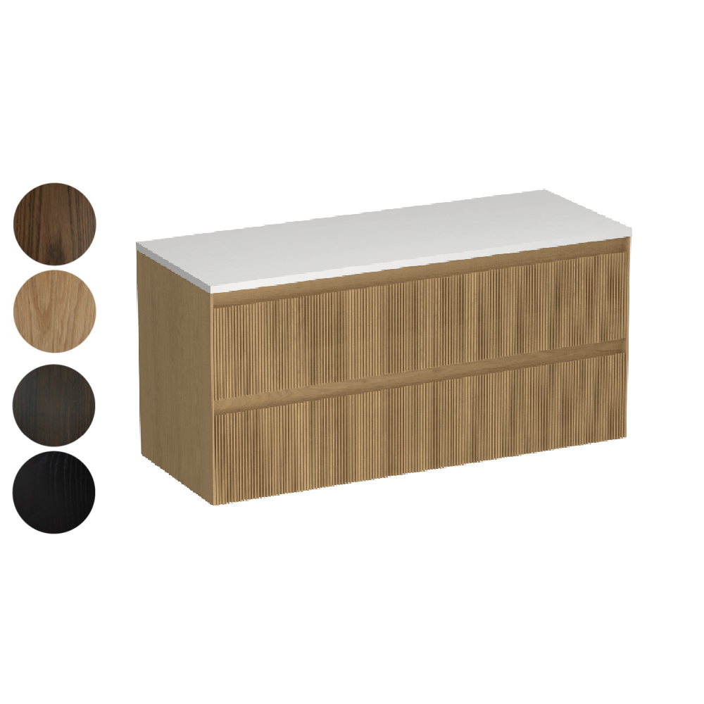 Strata Opaco 1200 4 Drawer Vanity