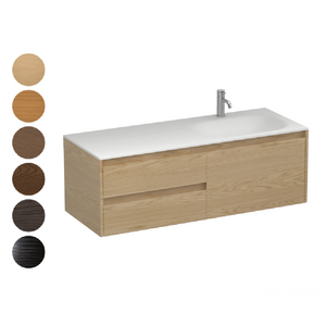 Stanza Spio 1200 3 Drawer Vanity Right Basin