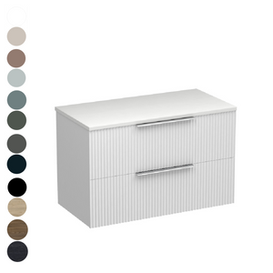 Forma Opaco 900 2 Drawer Vanity