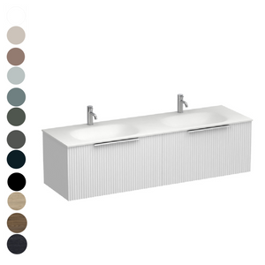 Forma Spio 1500 2 Drawer Vanity Double Basin