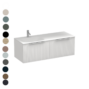 Ava Spio 1200 2 Drawer Vanity Left Basin