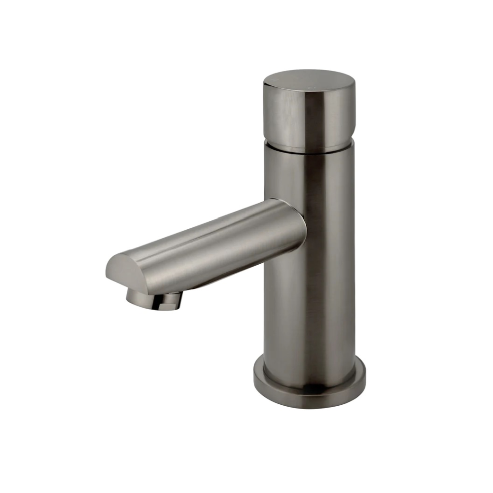 Meir Round Pinless Basin Mixer | Shadow