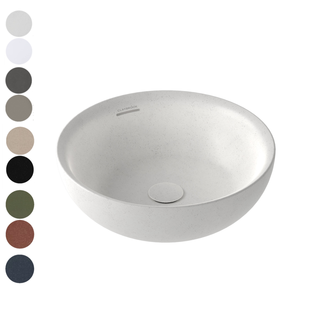 Claybrook Ovo Round Vessel Basin