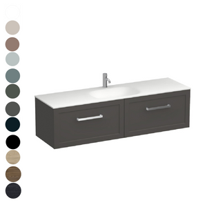 Hampton Spio 1500 2 Drawer Vanity Centre Basin