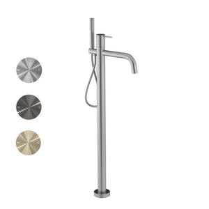 Oli 316 Floor Mount Bath Filler & Hand Shower