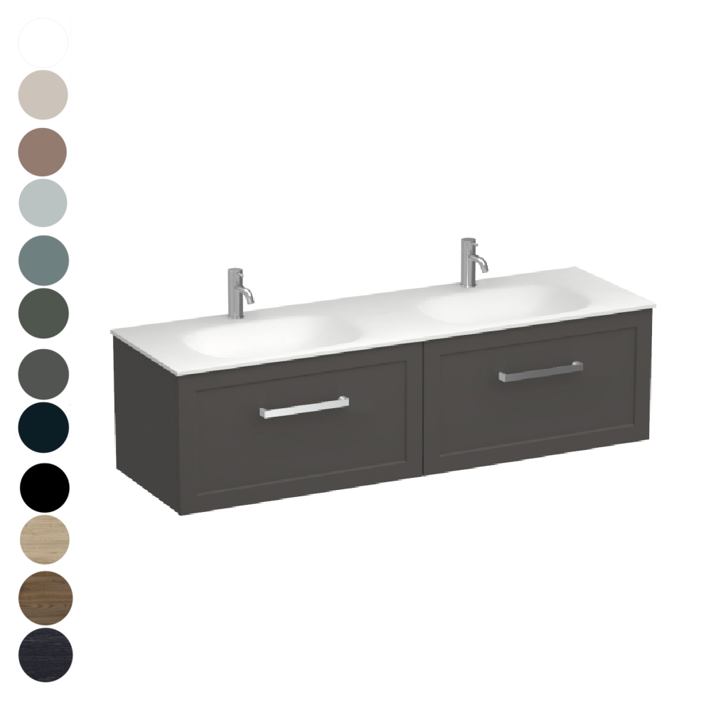 Hampton Spio 1500 2 Drawer Vanity Double Basin